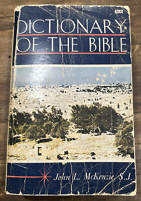 #ad Dictionary Of The Bible By John L. McKenzie S.J. 1965 Paperback Acceptable Cond $2.25