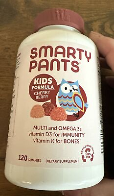 #ad Smarty Pants Kids Multi amp; Omegas 120 Gummies Exp 5 7 24 A8 $4.99