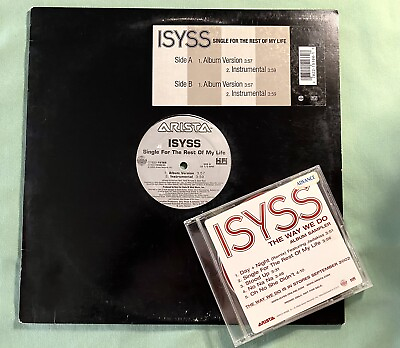 #ad Isyss **PROMO CD VINYL LOT** The Way We Do Single for the Rest of $16.99