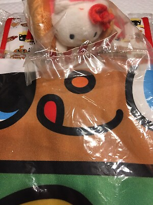 #ad Sanrio Loot Crate Hello Kitty Tasty Apron Hot Dog Plush Insulated Lunch Bag NIP $70.00