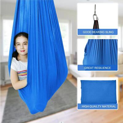 US STOCK Sensory Swing for Kids Indoor Therapy Swing Hammock for Autism ADHD $30.39