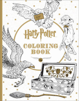 #ad Harry Potter Coloring Book Paperback By Scholastic GOOD $3.93
