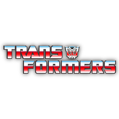 #ad Classic 80#x27;s Cartoon Transformer Logo Shaped Vinyl Decal Sticker $3.99