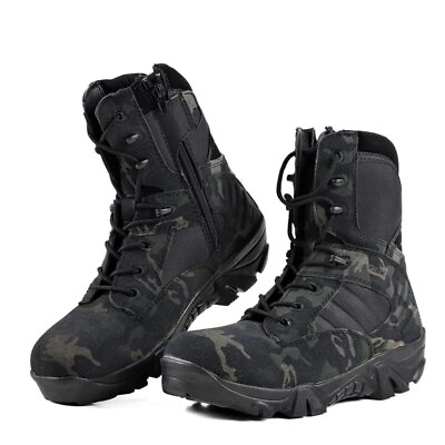 #ad 2023 New Military Outdoor Sports Mountaineering Shoes for Men#x27;s Boots $92.38