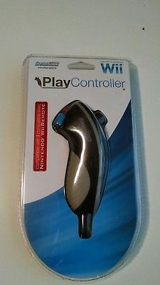 #ad Nintendo Wii R Play Controller Black By DreamGear New $15.95