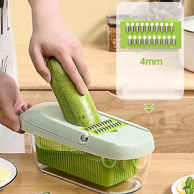 #ad Multifunctional vegetable cutter Home Grater Slicer Dicing cutter Hands free $44.67