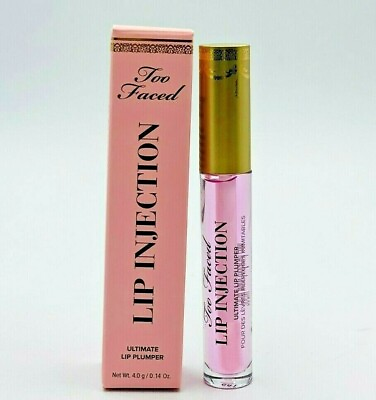 #ad Too Faced Lip Injection Ultimate lip plumper Plumping Lip Gloss 100% FULLSIZE $13.45
