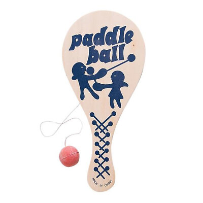 #ad Rhode Island Novelty Game Toys HIGH FLYER PADDLE BALL 9 inch New $5.89
