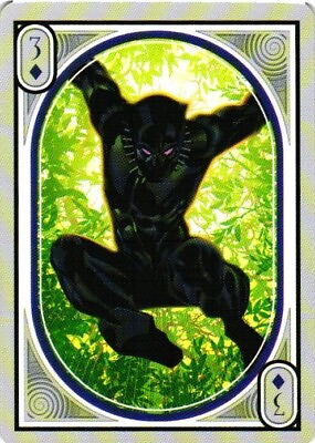 #ad Marvel Black Panther Playing Card $3.95