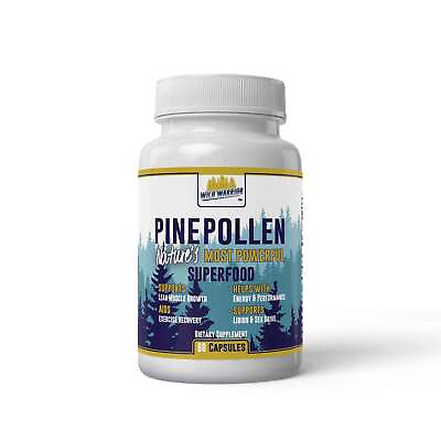 #ad Pine Pollen Capsules Wild Warrior Nutrition $20.66