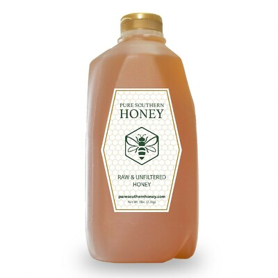 #ad #ad 5 lbs. of 100% Raw Unfiltered amp; Unheated Georgia Honey New 2023 Crop $36.00