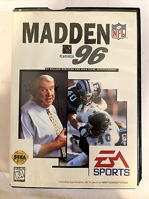 #ad Sega Genesis Madden NFL 96 $5.00