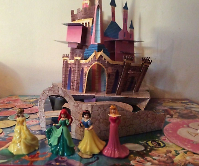 #ad Disney Princess Pop Up Magic Castle Game with Disney Princess Play Pieces C $16.74