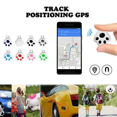 #ad 4pcs Smart GPS Tracker Anti theft Smart Locator GSM Tracking Child Pet Phone Key $15.69