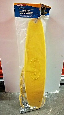 #ad Swing N Slide Extra Duty Rare Yellow Seat Swing Chain Link Model 128532 Sealed $49.95