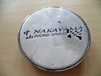 #ad Nakayama Racing Sports Wheels Chrome Custom Wheel Center Cap # 003 1 CAP $29.97