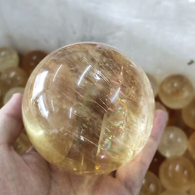 #ad #ad 1pc Natural iceland spar Quartz sphere quartz Crystal Ball reiki Healing 40mm $13.65