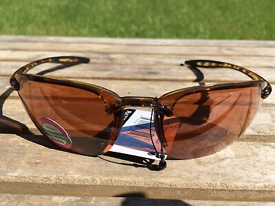 #ad RAZE Eyewear Sunglasses Lyte tortoise shell brown frame Amber lens 10321 $17.95