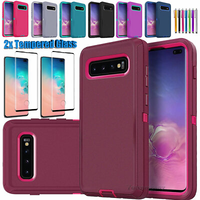 #ad For Samsung Galaxy S10 S20 S21 S22 S23 Phone Case Hard Cover Screen Protector $13.99