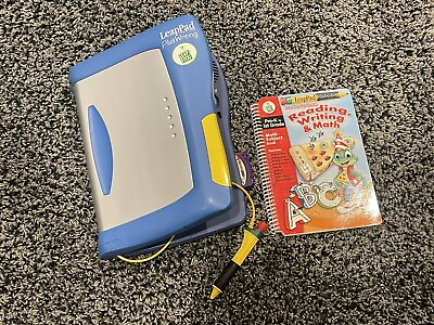 #ad LEAPPAD PLUS WRITING LEARNING SYSTEM with Books Cartridge Magic Pencil Tested $15.00