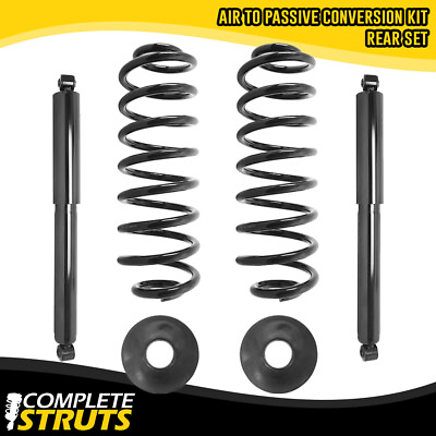 #ad 98 02 Lincoln Navigator 2WD Rear Air to Shock amp; Springs Conversion Kit Pair x2 $118.75