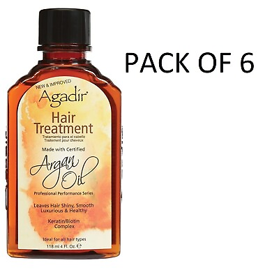 #ad Agadir Argan Oil Hair Treatment 4 oz PACK OF 6 $72.98