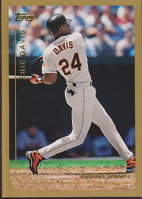 #ad 1999 Topps Eric Davis #153 Baltimore Orioles Baseball Card $1.80