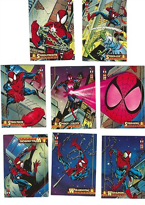 #ad THE AMAZING SPIDERMAN 1994 BASE BASIC CARDS CHOOSE BY FLEER 1 TO 150 GBP 1.50