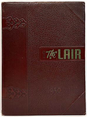 #ad The Lair 1950 Yearbook Kirbyville High School Volume IV Texas 96 Pages Very Good $59.00