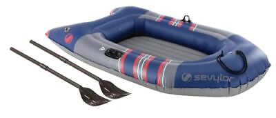 #ad Coleman Colossus 2 Person Inflatable Boat Oars Included Inflatable Raft $62.42