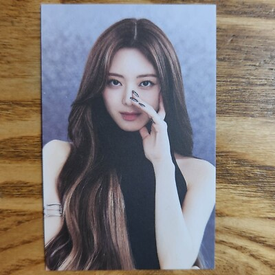 #ad Yuna Official Neon Photocard Itzy Cheshire Genuine kpop AU $8.49