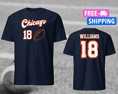 #ad NEW Caleb Shirt Bears Fan Williams Shirt Chicago 2 Sided Baseball Jersey Style $27.99