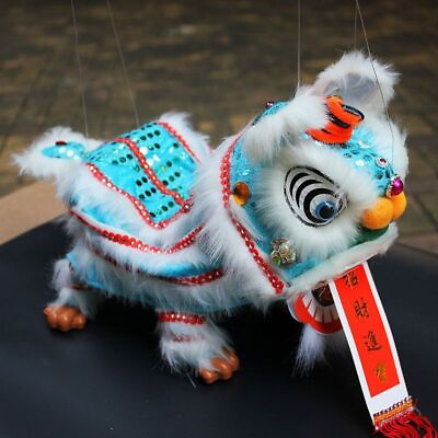 #ad Model Plush Toy Chinese Puppet Lucky Lion Marionette Lion Dance Traditional $29.31