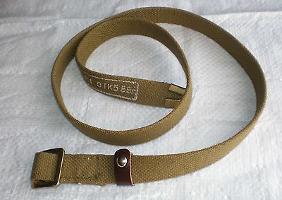#ad USSR Original Soviet Army Canvas Multipurpose Trouser Belt Size 1 37quot; 94 cm $9.95