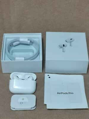 #ad Apple AirPods Pro 2nd Generation With Magsafe Wireless Charging Case White US $38.90