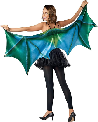 #ad Halloween Women Dragon Cape WingsGreen or Purple One Size Fits Most $15.99
