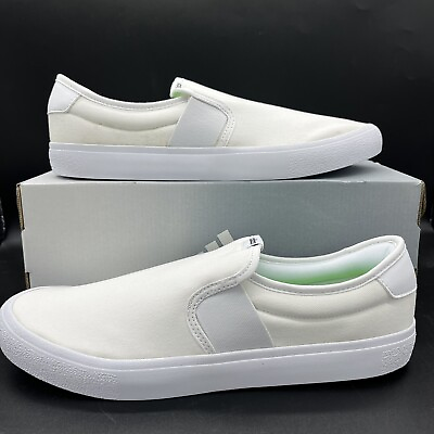 #ad Adidas Vulc Raid3r Low Mens Slip On Casual Shoes White HP6555 NEW Multi Sz $29.97