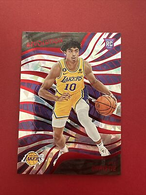 #ad Max Christie Rookie Card 2022 23 Panini Revolution #111 Chinese New Year $3.50