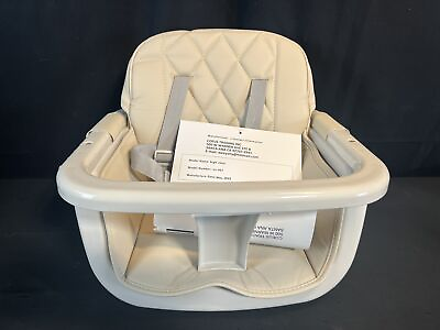 #ad Baby Convertible Wooden High Chair NV 001 w Adjustable Legs Beige New Open Box $30.37