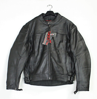 #ad Z1R Leather 357 Jacket Size 2XL Black Part Number 28102776 $286.00