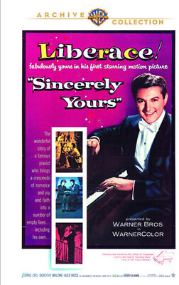 #ad GET4 DVD Sincerely Yours 1955 NEW Liberace $10.99