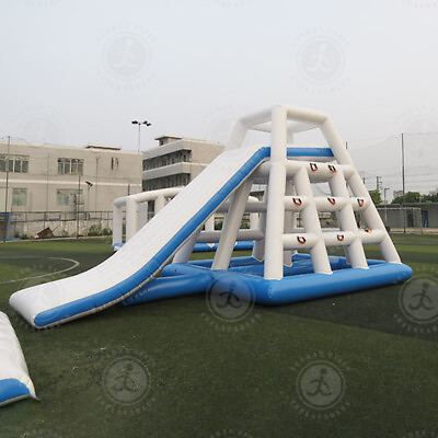 #ad Inflatable Water Park Equipment Inflatable Climbing Iceberg Tower JUNGLE JOE 2 $3199.90