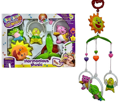 #ad Colourful Musical Hanging Rattle Toys Hanging Cartoons Babies Toddlers Infants $38.15