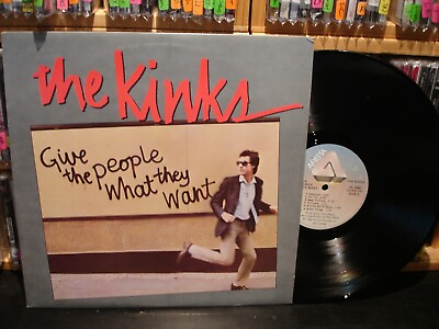 #ad THE KINKS Give The People What They Want Vintage LP $9.99