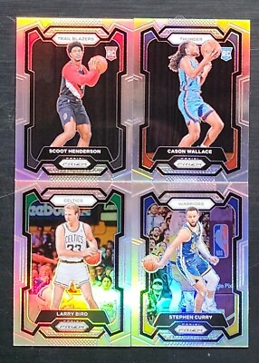 #ad 2023 24 Prizm Basketball SILVER PRIZMS with Rookies You Pick $39.99