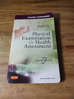 #ad Physical Examination and Health Assessment 7th Edition Hardcover Textbook Jarvis $12.99