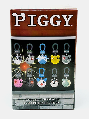 #ad Piggy Blind Box Light Up Mystery Figure Clip One Random $9.99