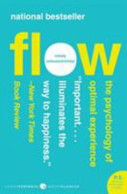 #ad Flow: The Psychology of Optimal Experience paperback Mihaly Csikszentmihalyi $5.88