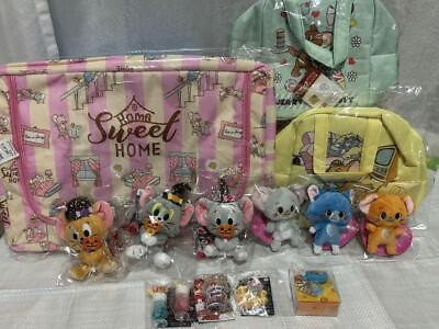 #ad Tom and Jerry Mascot keychain bag Others Goods lot of 14 Set sale Toffee etc. $121.34