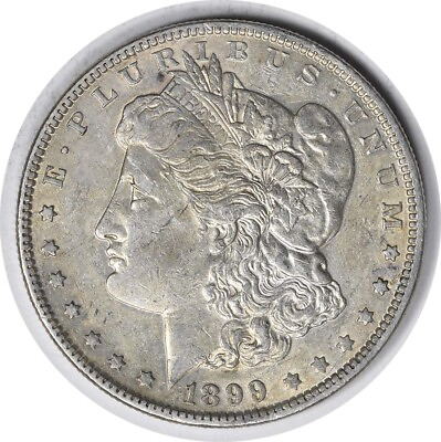 #ad 1899 o VAM 4 Morgan Dollar Micro o AU Uncertified #656 $164.00
